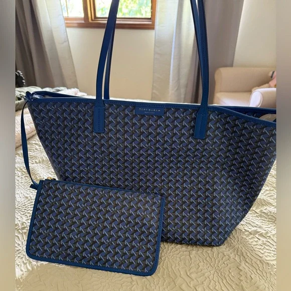 Tory Burch Ever-Ready Zip Top Tote Bag - Picture 2 of 6